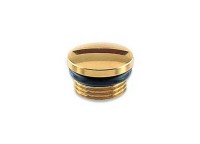 WHIPLASH FACTORY Serpent Bite Handle Knob Replacement Cap S #Gold