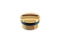 WHIPLASH FACTORY Serpent Bite Handle Knob Replacement Cap S #Gold