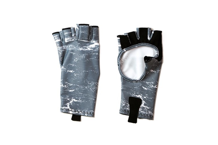 JACKALL Cool Touch UV Cut Gloves (WP Gray) M