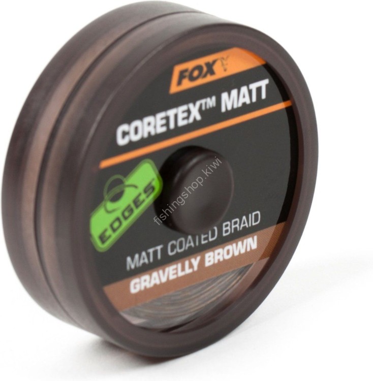 FOX Edges Coretex Matt [Gravelly Brown] 20m (20lb)