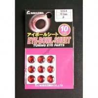 NAKAZIMA #6864 Eyeball  Sheet D10mm Red