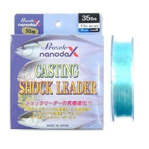 SANYO NYLON Prosefe NanodaX Casting Shock Leader [Clear] 50m #7.5 (35lb)