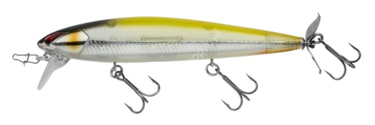 NORIES LayDown Minnow Wake Prop Plus #BR-417 Banana Attention