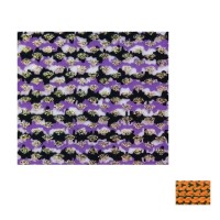 MIYAICHI Original Silicone Sheet 0.8mm #08 Uroko Orange Black