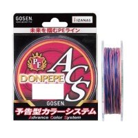 GOSEN Donpepe ACS [10m x 5colors] 600m #3 (40lb)