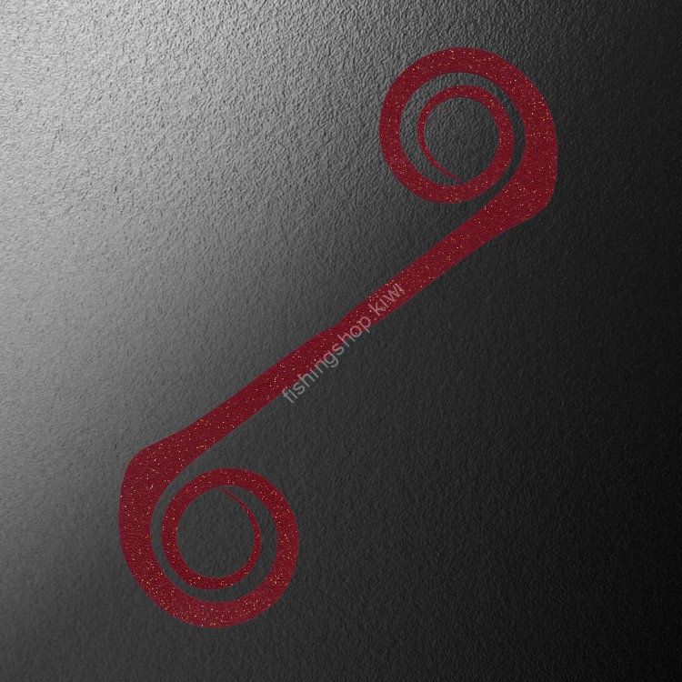 MATSUOKA SPECIAL Alpha 80mm with Hooks #Red