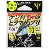 GAMAKATSU Hiramasa Buri Kentsuki [Chameleon Silver] #10 (9pcs)