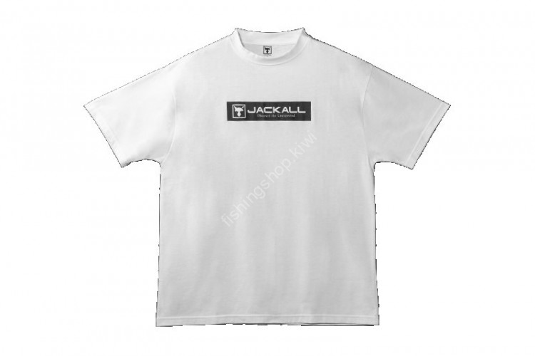 JACKALL SS Box Logo T-Shirt XL White