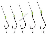 Gamakatsu Luminous Goby Hooks With Thread 10-1.5