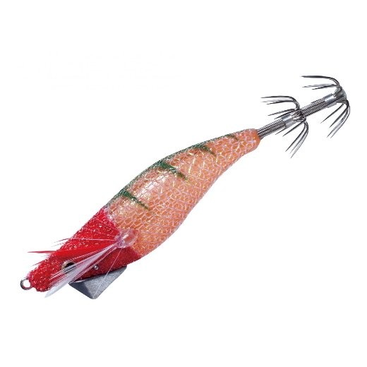 GAMAKATSU Speed Metal Egi Dropper 1.8 IK067 # 6 Red Head Clear Orange