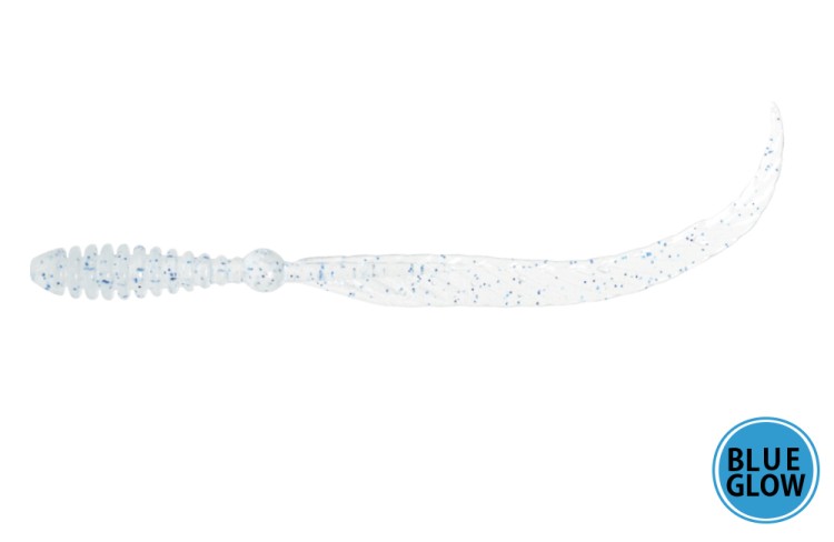 ISSEI Kaitaro Sabiki-Ten 2.5'' #063 Clear Blue Flake (Blue Luminous)