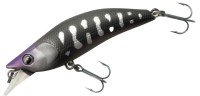 TIEMCO Mukkuri 52F #006 Matte Black Yamame Silver Permark