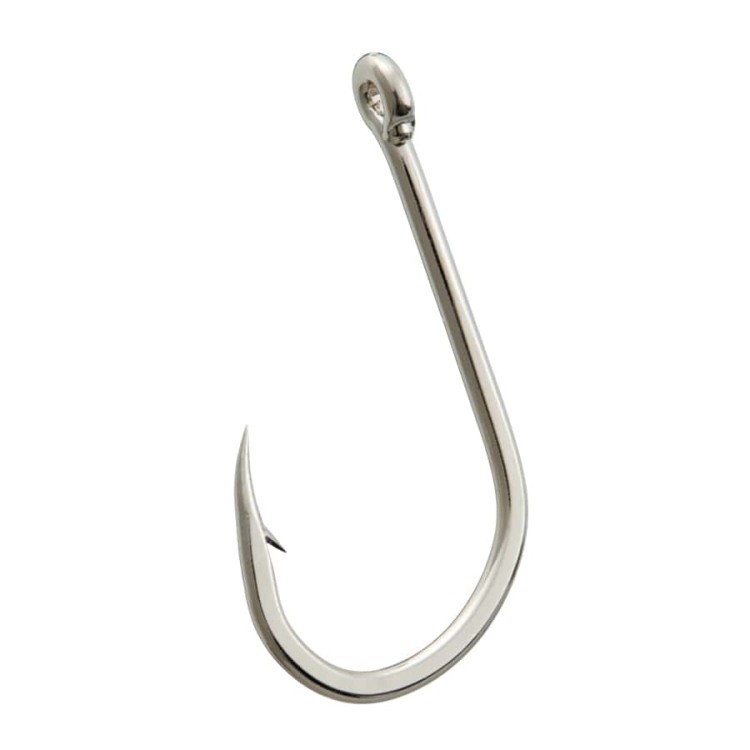 TSURI MUSHA SFG Gachinko Hook [Silver] #1 (9pcs)