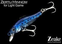 ZEAKE Zertu Minnow 36S # ZRTS003 Blue Shirasu