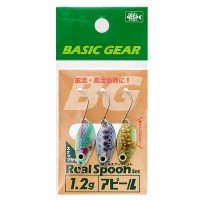 BASIC GEAR Real Spoon Set 1.2g #Appeal Clear Seiryu Sakana Ver.