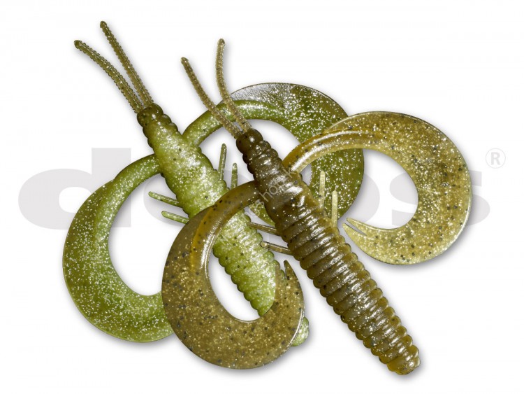 DEPS BM Hog 5" 52 Green Pumpkin Chartreuse