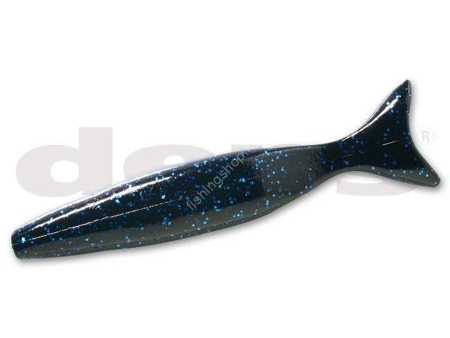 DEPS Shudder Bait 4.7'' #07 Black/Blue Flake
