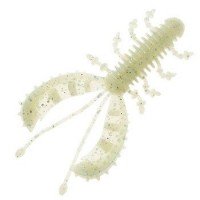 BERKLEY PBSMBCR3-GLSF SW Bubble Creeper 3 inches Glow Silver Fleck