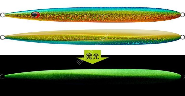 EVERGREEN Satou Jig 140g #ST30 Gold Green/Glow