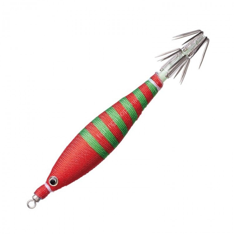 VALLEY HILL SSPN3-21 Squid Seeker Punirin No. 3 # 21 Red / Green / Red Stripes