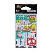 Gamakatsu TG-331B-V Mie Mie Rakusho Hanakan Sakasa #6-0.8 Value
