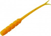 MUSTAD Aji Worm Bachi-Bachi 2" #008 Orange Luminous