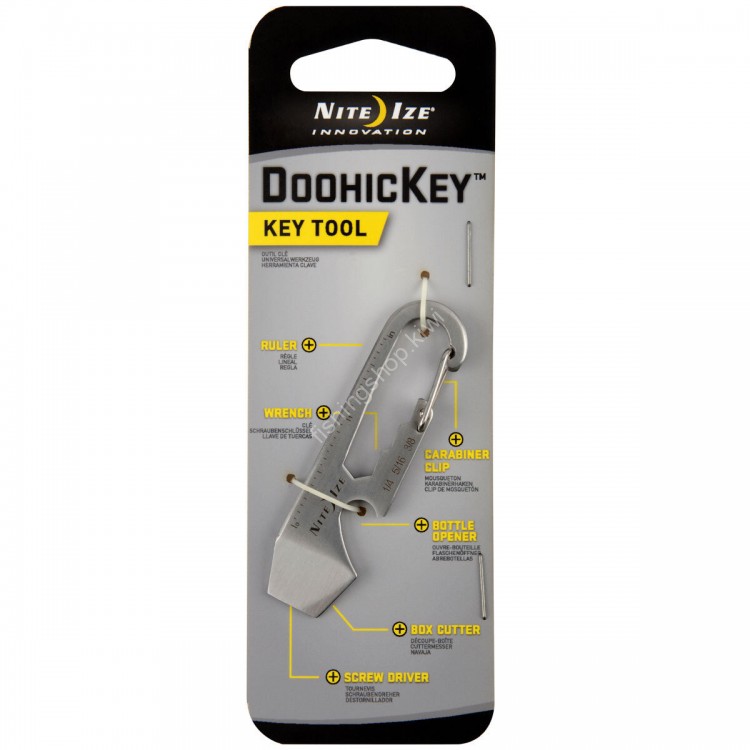 NITE IZE NI02847 DoohicKey® Key Tool Silver