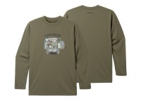 SHIMANO SH-010V Graphic Long Sleeve (Neo Khaki) M