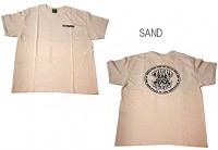 RAD SENSE Rad Circle Logo T-shirt L SAND