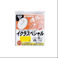 GAMAKATSU Ikura Special w/60cm Thread 0.4 [Clear Ikebana] #7 Discontinued