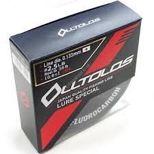YGK Olltolos Lure Special FC [Natural] 100m #0.6 (2.5lb)