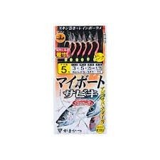GAMAKATSU My Boat Sabiki Pink Skin 6 pcs FS141 6-4