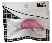 MUKAI Zanmu 38MMR F # Polka Dote9 Fluorescent Pink