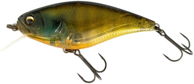 IMAKATSU Gekiasa Shad Standard Color #800 Ghost Lame Gill