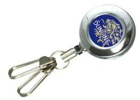 SUNLINE Sunline Pin-on Reel (Double Snap) SAP-1025 Silver