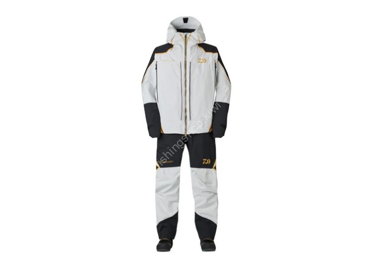 DAIWA DW-1024T Gore-Tex Tournament Winter Thermo Suit L #White