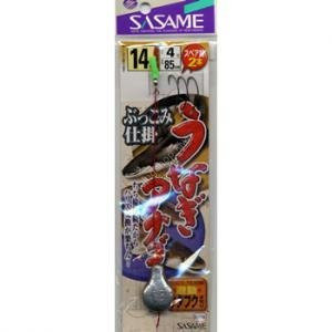 SASAME Unagi Anago Bukkomi Shikake E-105 [Brown] 1 Hook 13-4