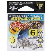 GAMAKATSU Deca Kengure [Brown] #6 (16pcs)