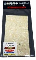HOT'S Awabi Works "Stardust" Awabi Sheet M #UV Blue