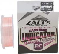 LINE SYSTEM Zalt's Bass Hard Indicator [Natural + Pink] 82m #4 (16lb)