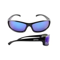 RAPALA SC Series Sunglasses RSG-SC86BRE Shiny Black/Blue Revo Mirror