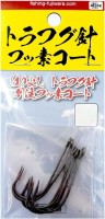 FUJIWARA Torafugu Hook Fluorine Coat #4/0 (6pcs)