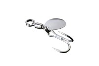 JACKALL Blade Jigging Hook Set Double [Silver] S (2pcs)