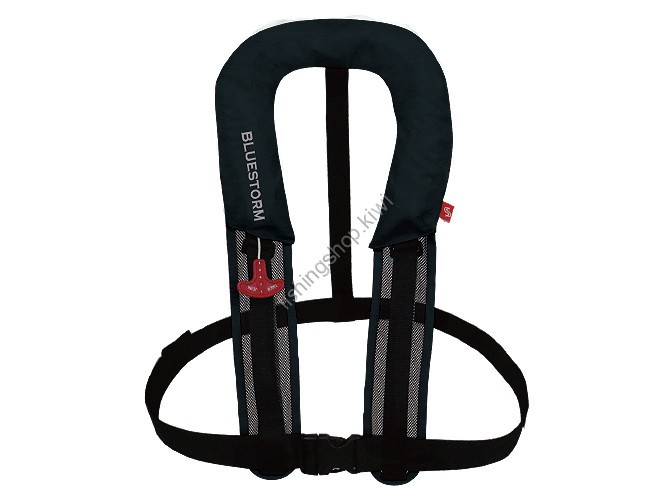 Bluestorm Automatic inflatable life jacket (suspender type) BSJ-8320RS BLACK