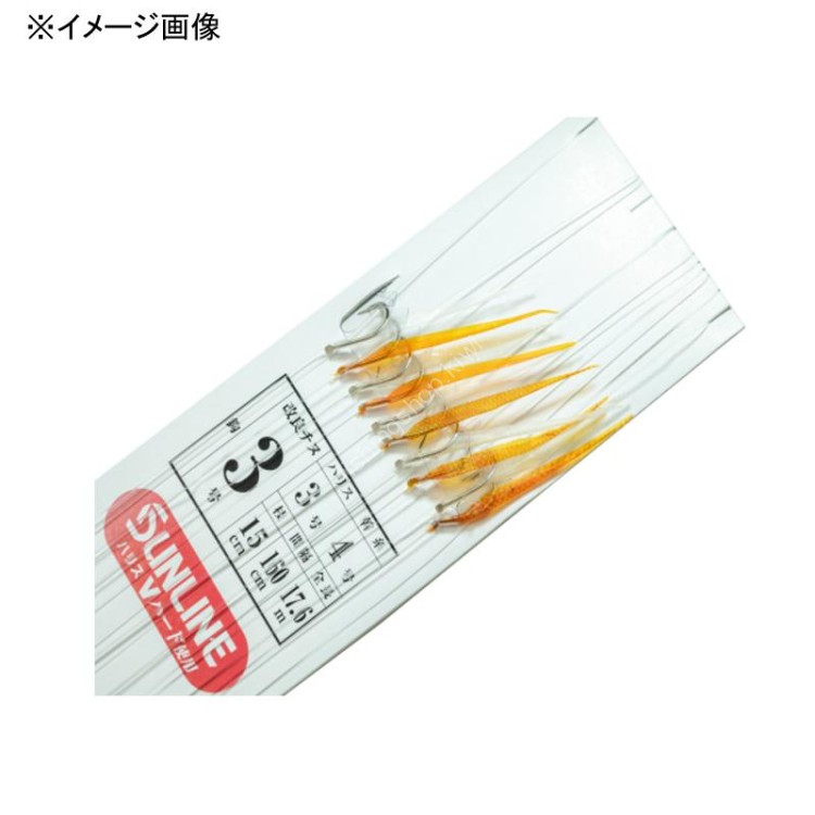 MIYAICHI MIYAICHI Madai Sabiki Type 3 (Long Rig) 10 Hooks [White/Orange] 7-3-4 17.6m