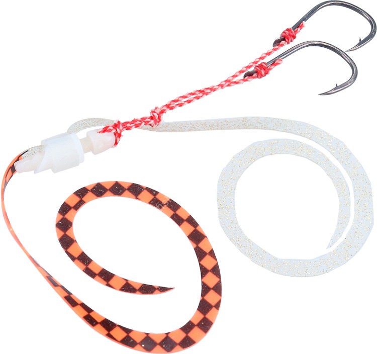DAIWA Kohga Kae Unit α SS Type-K #Checkers Orange + Gold Lame