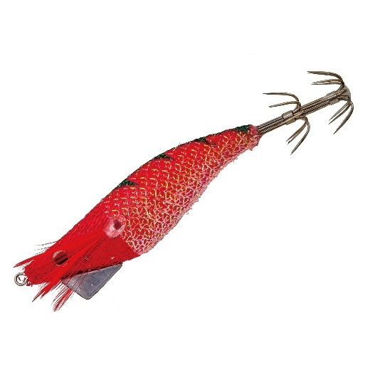 GAMAKATSU Speed Metal Egi Dropper 1.8 IK067 # 7 Red Head Red Glow