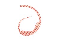 START MC-24 Silicone Necktie Magic Curly #24 Gold Red SK