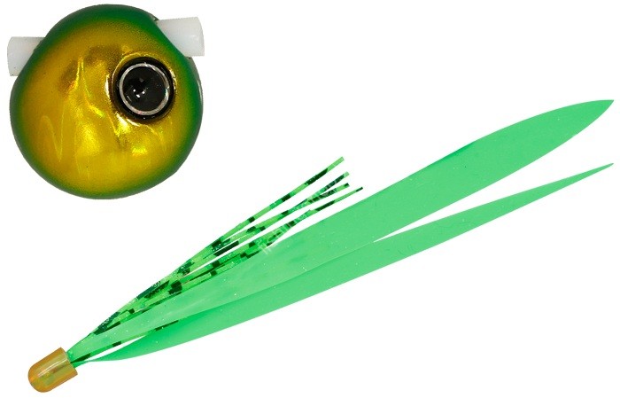 JACKALL NamariShiki BinBin Dama Slide 100g #F183 Green Gold / Keiko Green T+