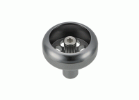 TSURI MUSHA S19511 Power Wheel Knob Type D #Gunmetal